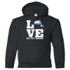 18500B Youth Heavy Blend Hooded Sweatshirt Thumbnail